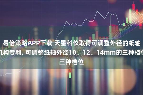 易倍策略APP下载 天星科仪取得可调整外径的纸轴机构专利, 可调整纸轴外径10、12、14mm的三种档位